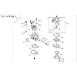carburador echo a021004620 carburador echo a021004620