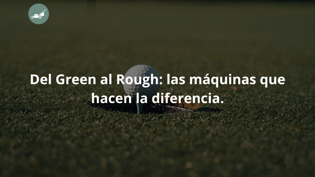 Agregar un título (1) Mantenimiento profesional de campo de golf con maquinaria especializada